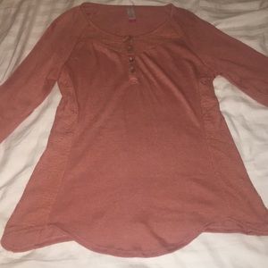 Mauve Long Sleeve Top